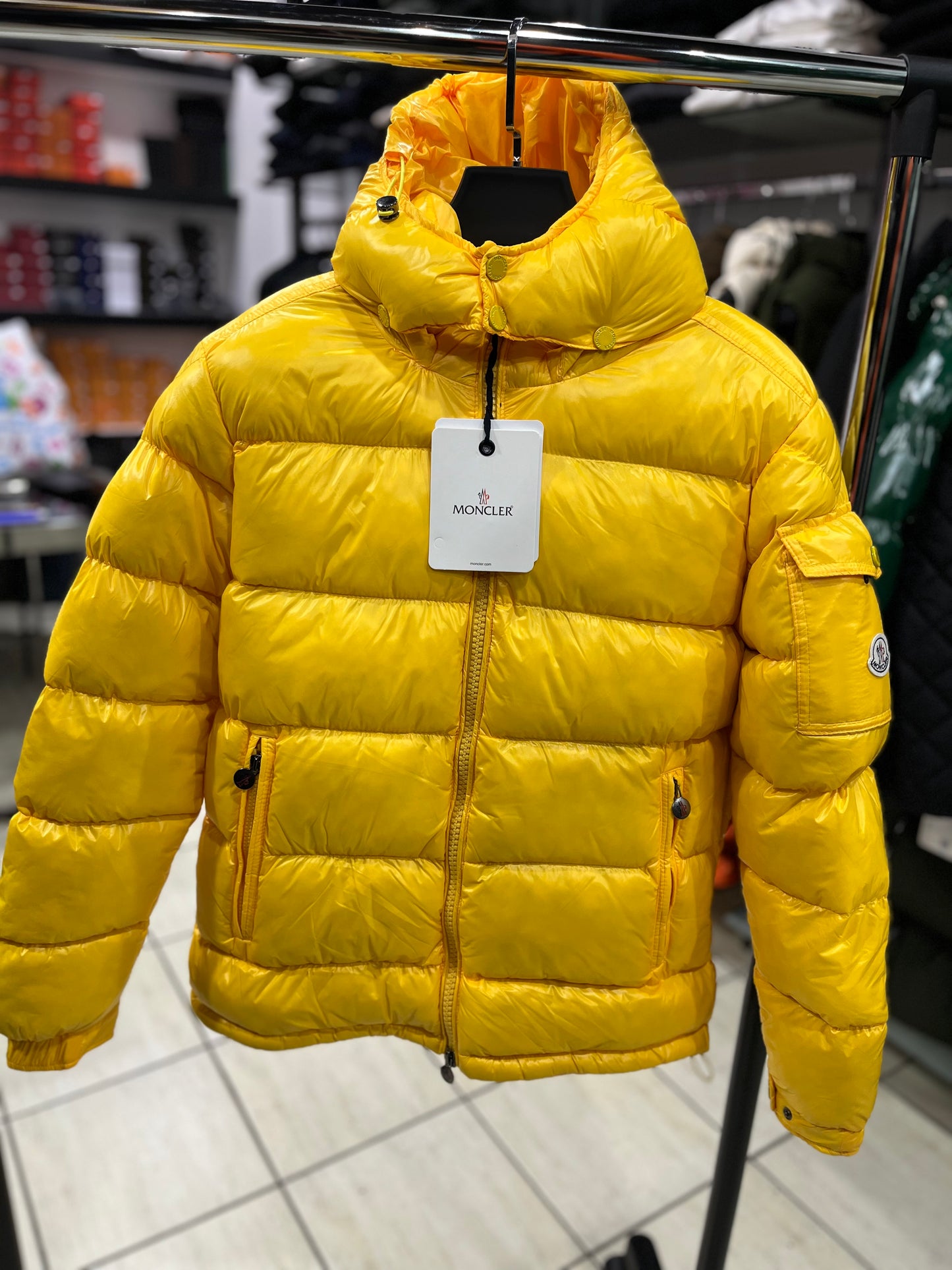 MONCLER MAYA YELLOW