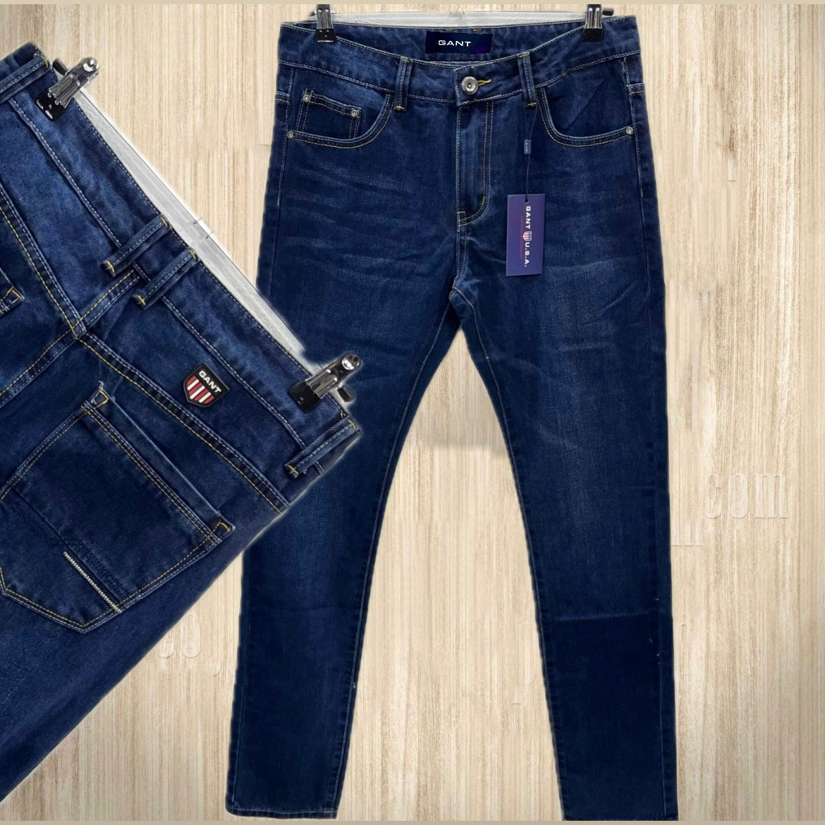 ΤΖΙΝ GANT ΣΚΟΥΡΟ ΜΠΛΕ