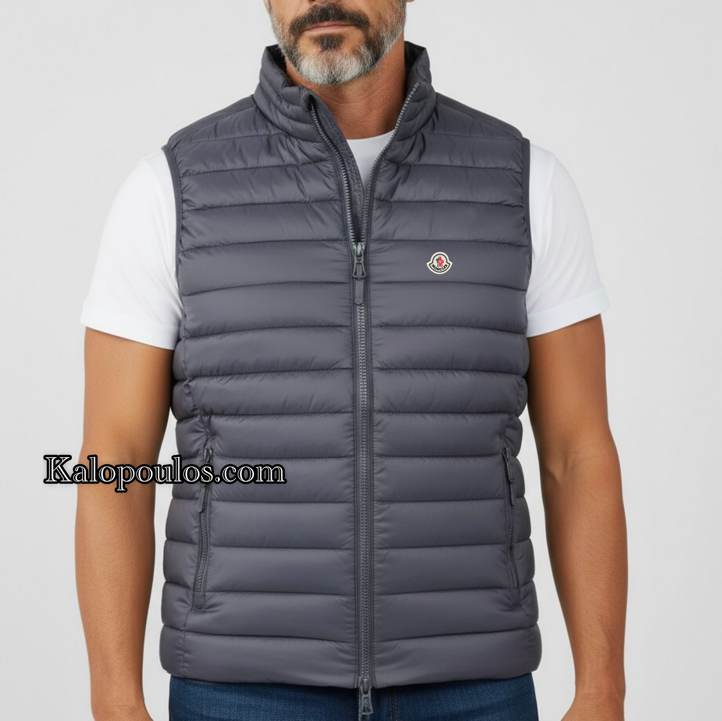 ΑΜΑΝΙΚΟ ΜΠΟΥΦΑΝ MONCLER ΓΚΡΙ