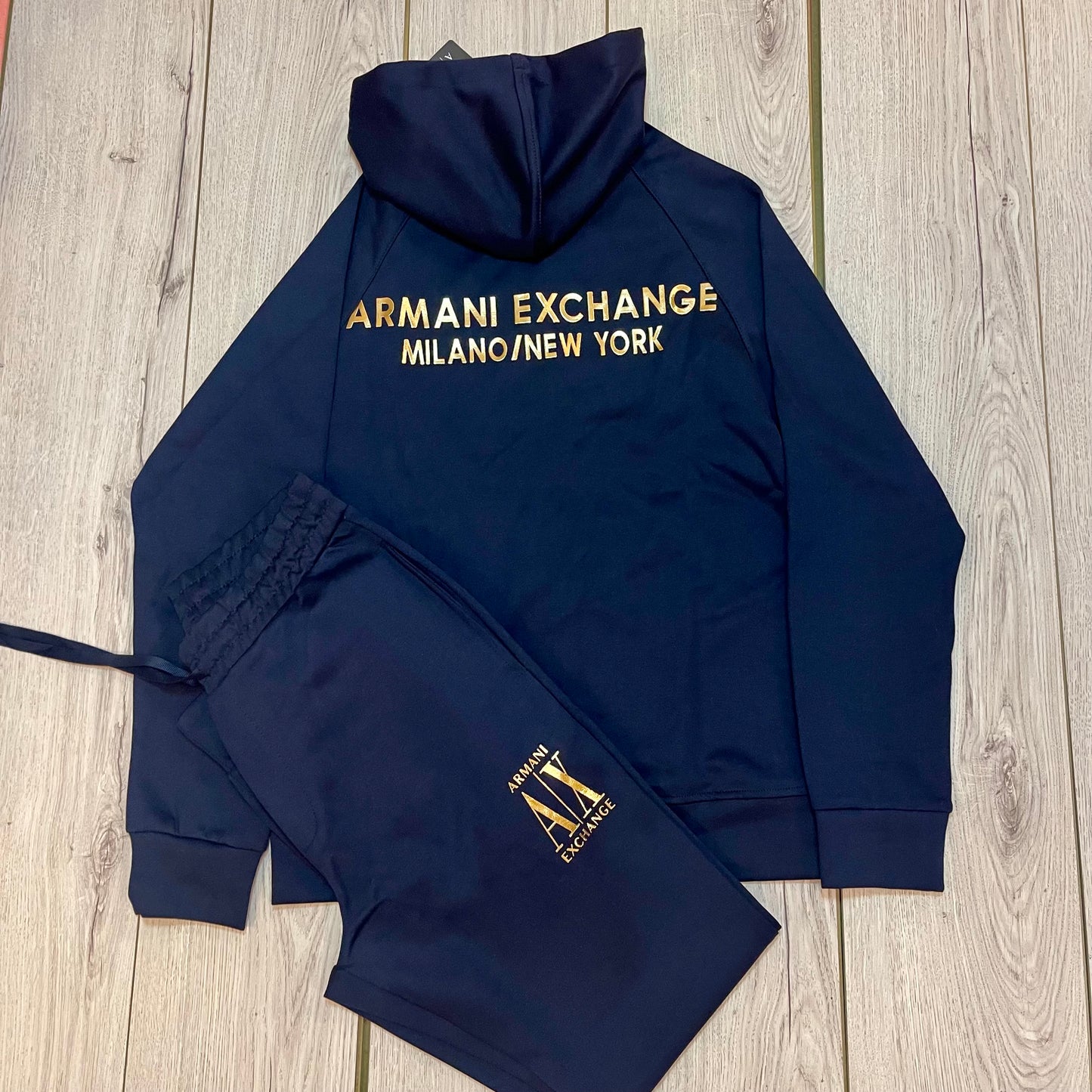 ΦΟΡΜΑ ΣΕΤ ARMANI EXCHANGE BLUE GOLD