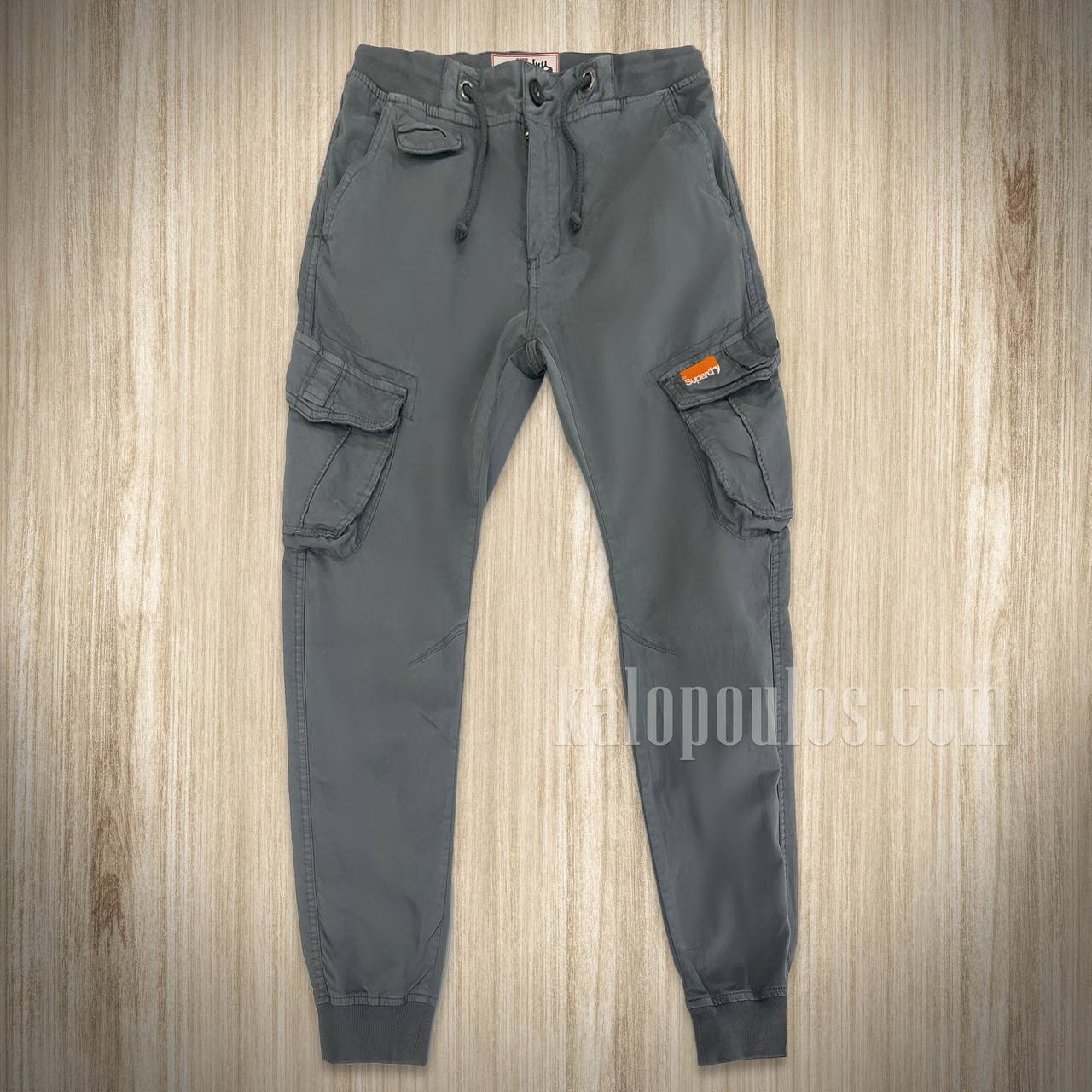 ΠΑΝΤΕΛΟΝΙ CARGO SUPERDRY ΓΚΡΙ