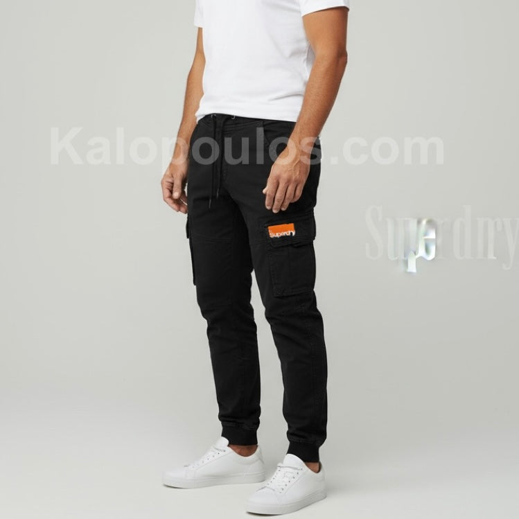 ΠΑΝΤΕΛΟΝΙ CARGO SUPERDRY ΜΑΥΡΟ