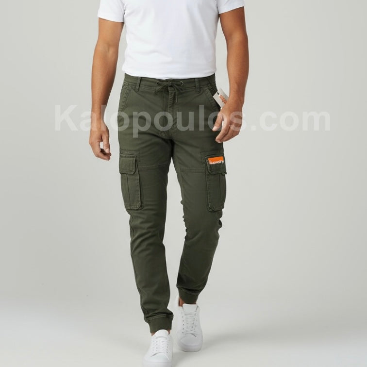 ΠΑΝΤΕΛΟΝΙ CARGO SUPERDRY ΧΑΚΙ