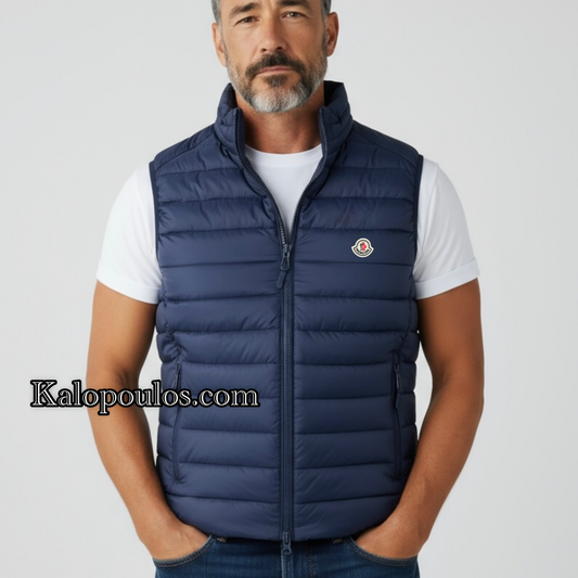 ΑΜΑΝΙΚΟ ΜΠΟΥΦΑΝ MONCLER ΜΠΛΕ(NAVY)