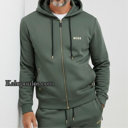 ΦΟΡΜΑ ΣΕΤ HUGO BOSS ΠΡΑΣΙΝΟ ΦΥΣΤΙΚΗ