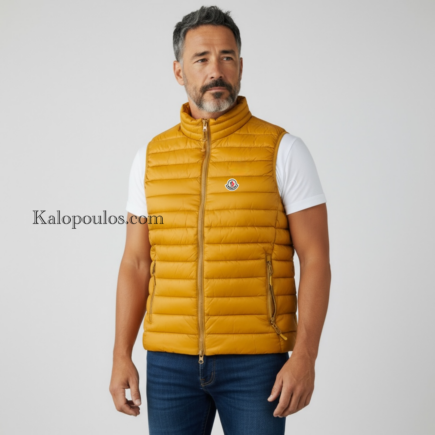 ΑΜΑΝΙΚΟ ΜΠΟΥΦΑΝ MONCLER ΚΙΤΡΙΝΟ