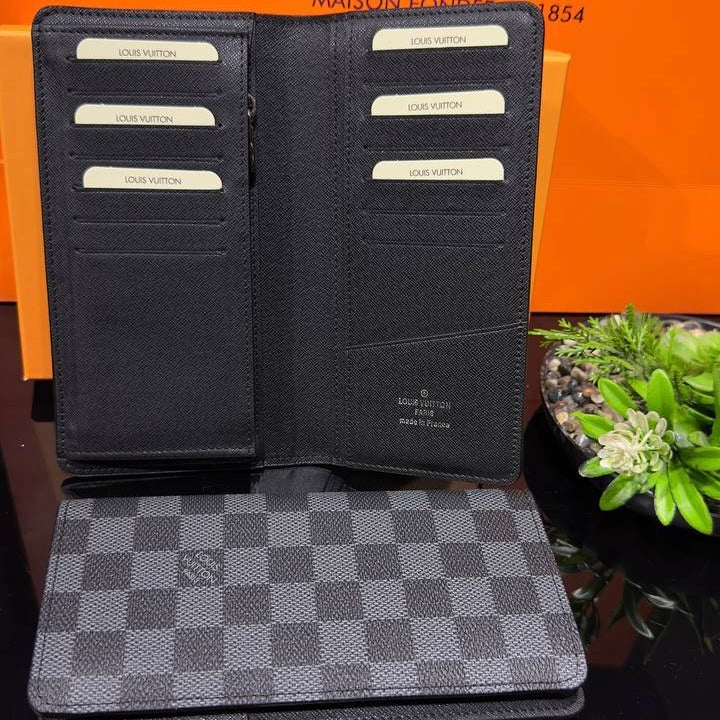 ΠΟΡΤΟΦΟΛΙ LV DAMIER BLACK GREY