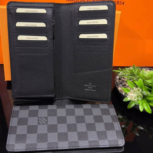 ΠΟΡΤΟΦΟΛΙ LV DAMIER BLACK GREY