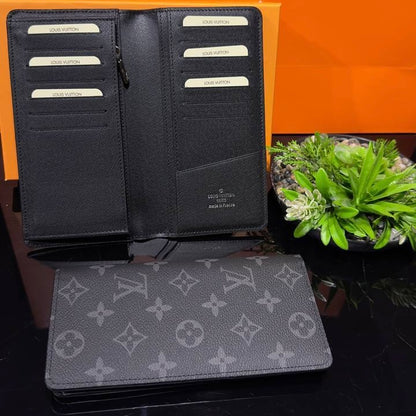 ΠΟΡΤΟΦΟΛΙ LV MONOGRAG BLACK GREY