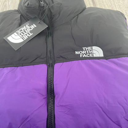 ΑΜΑΝΙΚΟ ΜΠΟΥΦΑΝ THE NORTH FACE ΜΑΥΡΟ ΜΩΒ