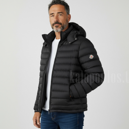 ΜΠΟΥΦΑΝ MONCLER ΜΑΥΡΟ