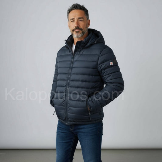 ΜΠΟΥΦΑΝ MONCLER ΜΠΛΕ
