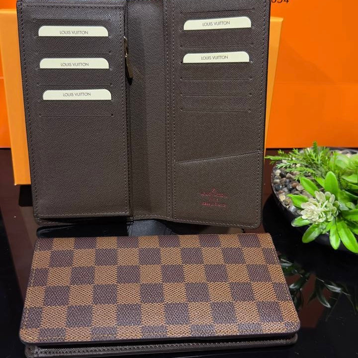 ΠΟΡΤΟΦΟΛΙ LV DAMIER BROWN