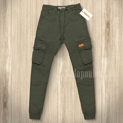 ΠΑΝΤΕΛΟΝΙ CARGO SUPERDRY ΧΑΚΙ