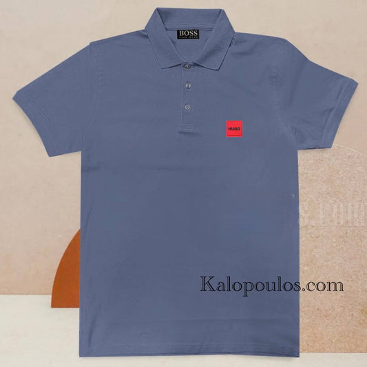 ΚΟΝTOMAΝIKO HUGO BOSS ΜΕ ΜΠΛΕ ΡΑΦ