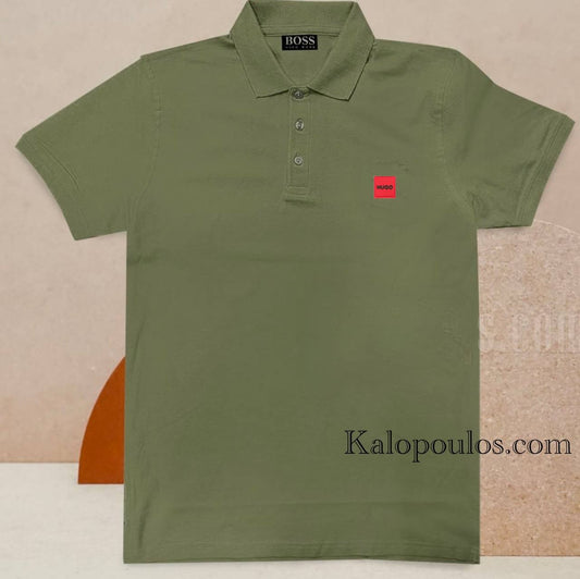ΚΟΝTOMAΝIKO HUGO BOSS ΜΕ ΜΠΛΕ ΧΑΚΙ